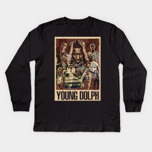 Bulletproof Hustler Young Tribute Graphic Tee Kids Long Sleeve T-Shirt